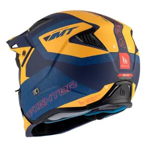 Casque moto trial simple ecran transformable avec mentonniere amovible MT Helmets Streetfighter Sv Totem C3 (Ece 22.06) image-4