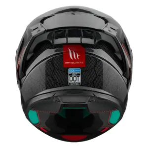 Capacete de motociclista de rosto inteiro MT Helmets Kre+S A11 image-5