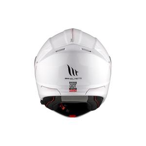 Casque moto modulable MT Helmets Genesis Sv Solide A0 image-6