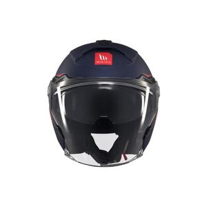 Jet motorcycle helmet MT Helmets Cosmo Sv Solid A7 image-2
