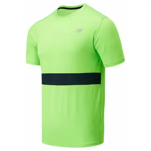 T-shirt New Balance striped accelerate image-0