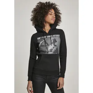 Kapuzen-Sweatshirt, Damen Mister Tee don´t play image-1