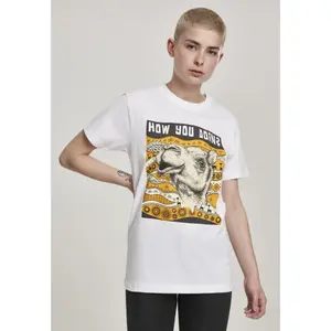 Dames-T-shirt Mister Tee camel image-2