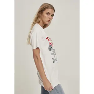 Dames-T-shirt Mister Tee troublemaker image-3