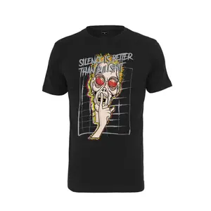 T-shirt Mister Tee silence image-0