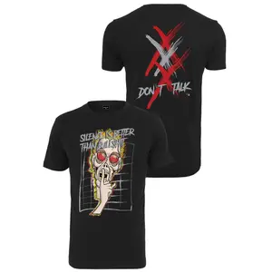 T-shirt Mister Tee silence image-3