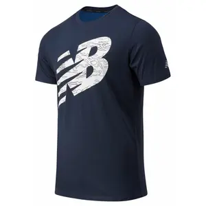 Maillot New Balance graphic heathertech image-0