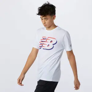 Maillot New Balance graphic heathertech image-1