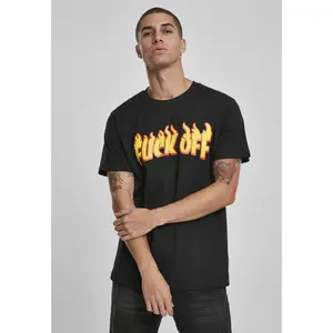 T-shirt Mister Tee Fuck you flames 2.0 image-1
