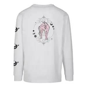 Frauen-T-Shirt Mister Tee planet unicorn longleeve image-4