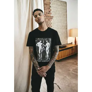 T-shirt Mister Tee adam love eva image-3