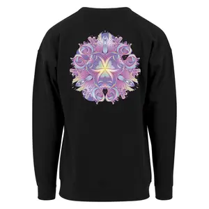 Women's T-shirt Mister Tee pychadelic mandala image-1