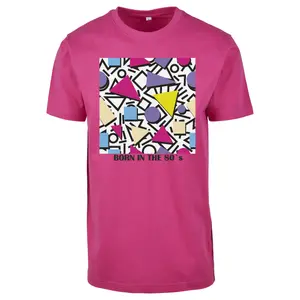 Frauen-T-Shirt Mister Tee geometric retro image-0