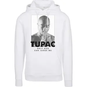 Hooded sweatshirt Mister Tee 2pac prayer image-0