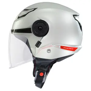 Jet motorcycle helmet MT Helmets Lite Solid A0 Gloss image-2
