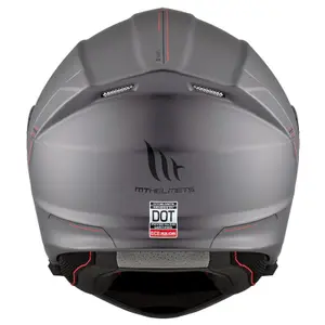 Modular motorcycle helmet MT Helmets Genesis Sv Solide A12 image-3