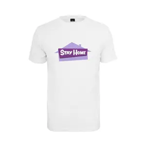 T-shirt Mister Tee stay home image-0
