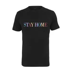T-shirt Mister Tee unisex stay home wording image-0
