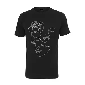 Women's T-shirt Mister Tee one line rose image-0