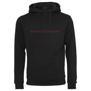 Sweatshirt med hætte Mister Tee abc image-0