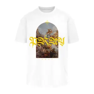 T-shirt Mister Tee pray painting oversize tee image-0