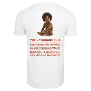 T-shirt Mister Tee biggie ready to die tracklist image-1