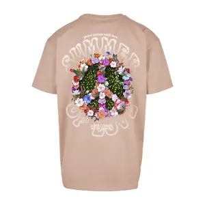T-shirt Mister Tee Summer Of Love Oversize image-1
