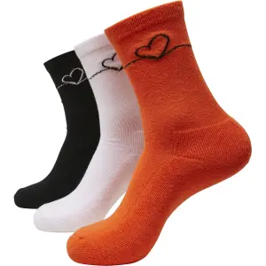 3er-Set Socken Mister Tee heart oneline image-0