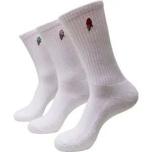 Socken Mister Tee ice cream (x3) image-3