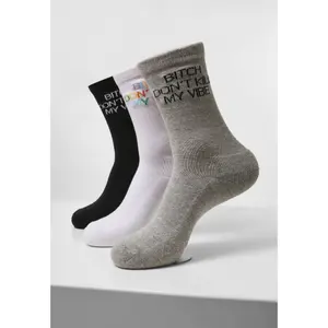 Set van 3 paar sokken Mister Tee don`t kill image-0