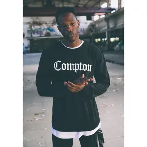 T-shirt Mister Tee compton crewneck image-1
