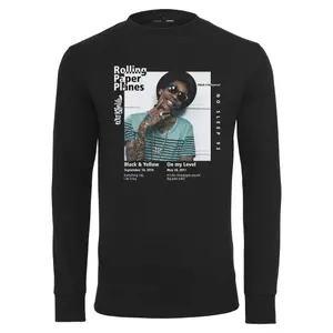T-shirt Mister Tee wiz khalifa rolling paper plane image-0