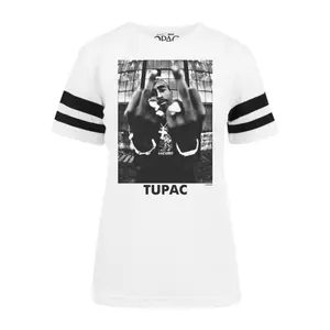 T-shirt mulher Mister Tee 2pac Stripe image-0