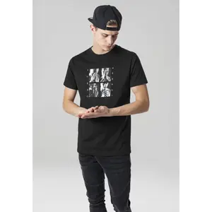 T-shirt Mister Tee tupac hakur hand image-1