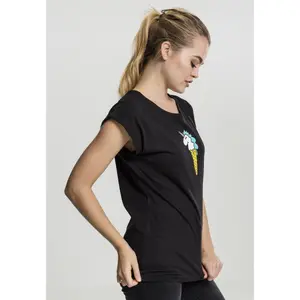 Dames-T-shirt Mister Tee waffle unicorn image-4