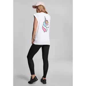 Dames-T-shirt Mister Tee unicorn image-4