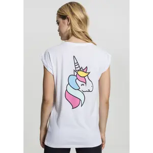 Dames-T-shirt Mister Tee unicorn image-5