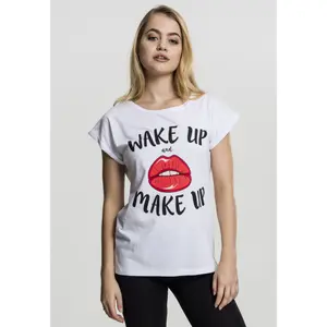 Dames-T-shirt Mister Tee wake up image-2