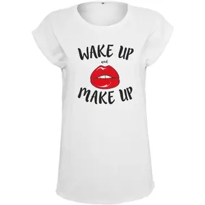 Dames-T-shirt Mister Tee wake up image-0