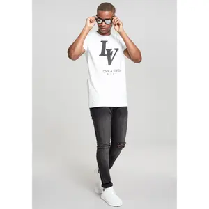 T-shirt Mister Tee love vibes only image-4