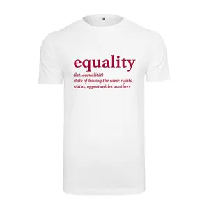 Dames-T-shirt Mister Tee equality definition image-0