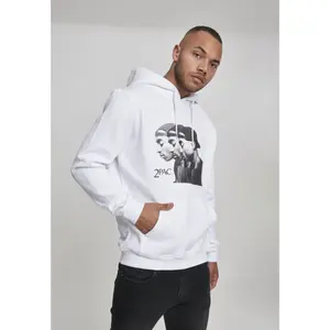 Φούτερ με κουκούλα Mister Tee 2pac face image-1