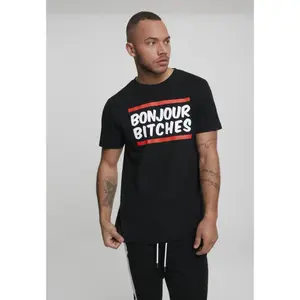 T-shirt Mister Tee bonjour image-0