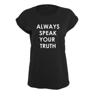 Dames-T-shirt Mister Tee peak truth image-0