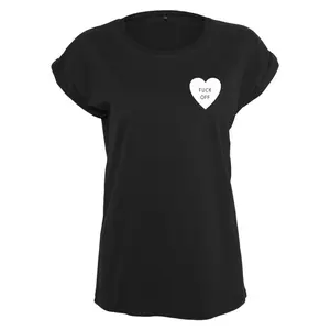 Frauen-T-Shirt Mister Tee fu heart image-0