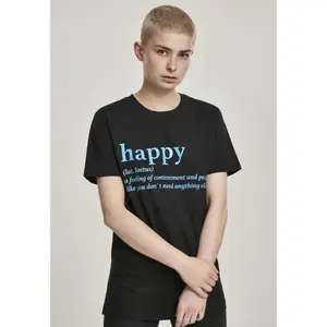 Dames-T-shirt Mister Tee happy definition image-1
