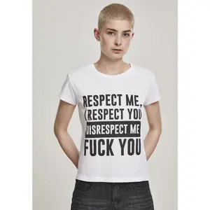 Γυναικείο T-shirt Mister Tee repect me image-1