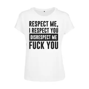 Γυναικείο T-shirt Mister Tee repect me image-0