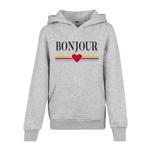 Sweatshirt child Mister Tee bonjour image-0