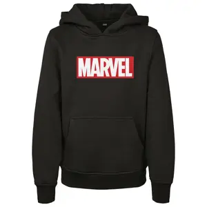 Child hoodie Mister Tee marvel logo image-0